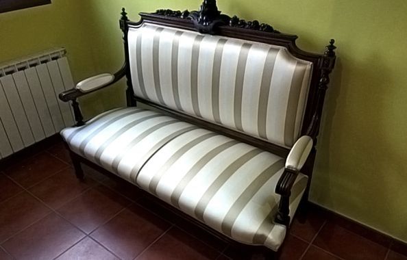 Decoración tapicería de tresillos