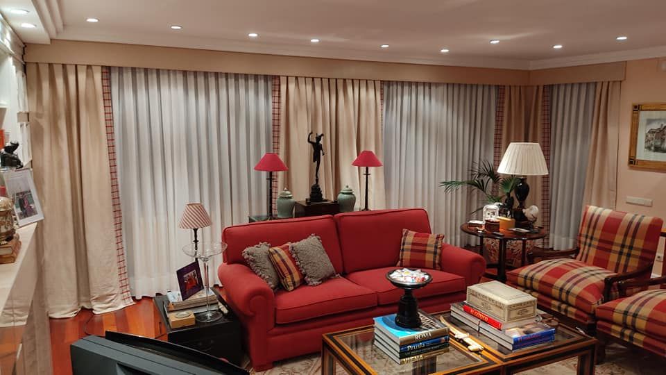 Decoración cortinas - tradicional