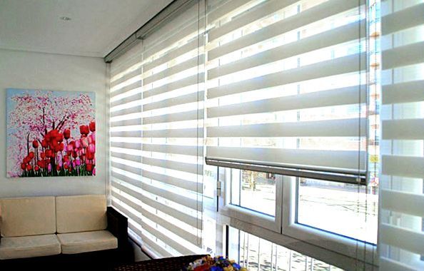 Decoración cortina técnica