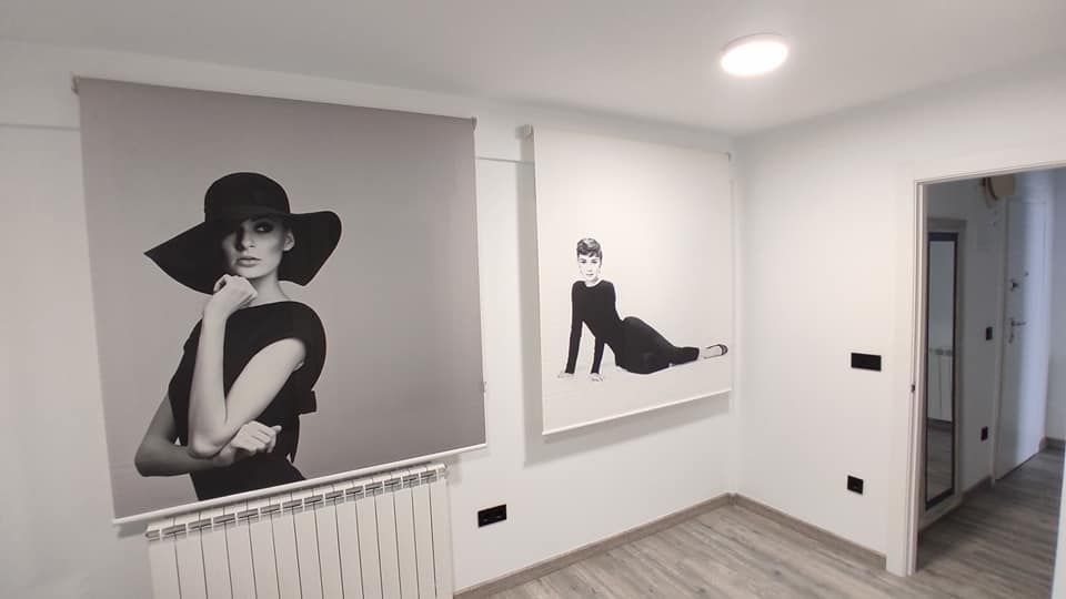 Decoración cortinas - estore