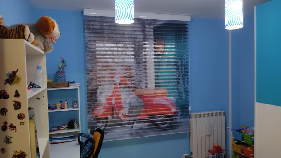 Decoración cortinas - estore