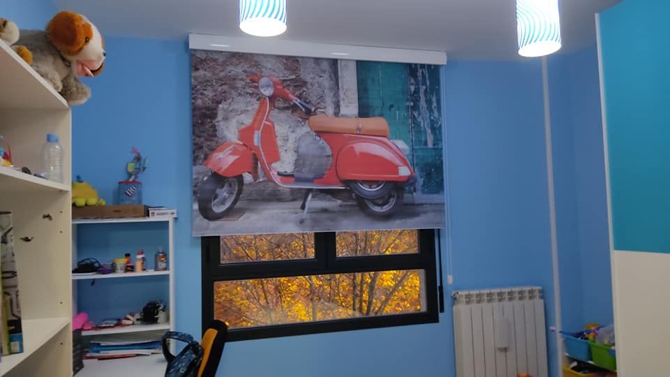 Decoración cortinas - estore