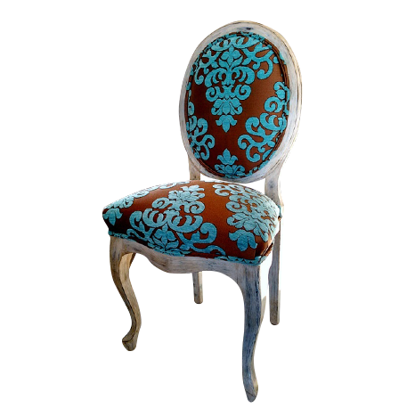 Decoración tresillo tapizado