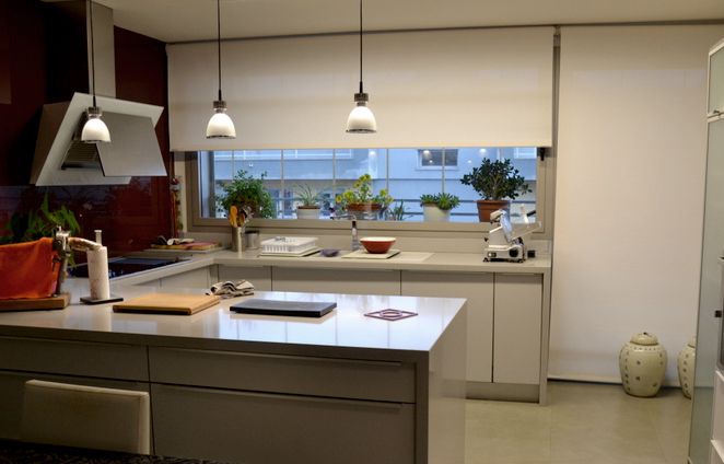Decoración cortina técnica